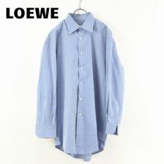 J0102 LOEWE ロエベ ストライプ 長袖 シャツ Yシャツ ビジネス