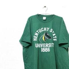 HENTUCKY STATE PORT&COMPANY グリーン　XL Tシャツ