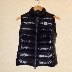 MONCLER ブラック キルティングベスト MONCLER LACET ラセット 3 ブラック ダウンベスト 4D184 - メルカリ