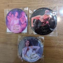 倖田來未　ディナーショー　バッジセット 倖田來未25周年ランチ＆ディナーショー 「KODA KUMI 25th