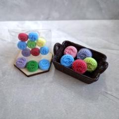 フェイクスイーツ　カラフル　クッキーミニチュア　ハンドメイド