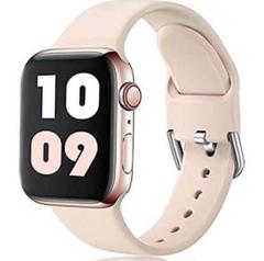 Apple Watch シリコンバンド ベージュ