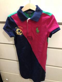 Ralph Lauren ラルフローレン ポロシャツワンピース　タグに7歳向け