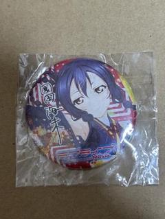 園田海未 エアコミケ 缶バッジ μ's 園田海未 ラブライブ アニメ10年記念 オケコン 缶バッジ