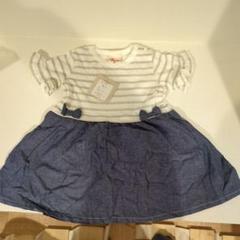 ベビー服　女の子　リボンワンピース　サイズ95