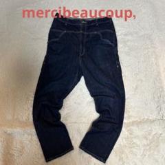 ✨美品✨ メルシーボークー×リー サルエルパンツ S 濃紺 ネイビー メルシーボークー サルエルパンツ S - メルカリ
