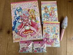 プリキュア じゆう帳、ぬりえ、ヘアゴムセットのサムネイル