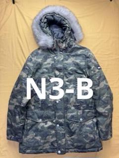 美品　Tommy jeans n3b ウッドランドカモ　トミー　ミリタリー