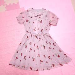 送料０￥♡Ank Rouge アンクルージュ サクランボ ワンピース