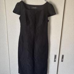 UNITED ARROWS ブラックタイトワンピース サイズ36