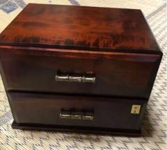 栃銘木タンス アンティーク 工芸品 小物タンス