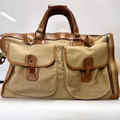最終価格★グルカ（GHURKA）No96　ボストンバッグ Cavalier I No. 96 | Vintage Chestnut Leather Duffle Bag