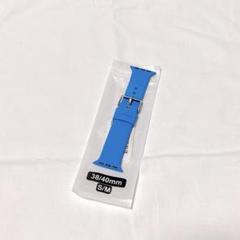 Applewatch 替えベルト シリコンバンド ブルー