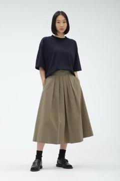 マーガレットハウエル　コットンフレアスカート24秋冬 マーガレットハウエルコットンフレアスカート24秋冬