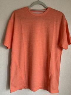 スポーツ　Tシャツ　速乾　オレンジ　メンズL