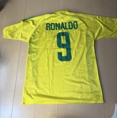 値引き　サッカー　ブラジル代表　ロナウド　ユニフォーム ロナウド ブラジル代表 ユニフォーム ナイキ Lサイズ - メルカリ