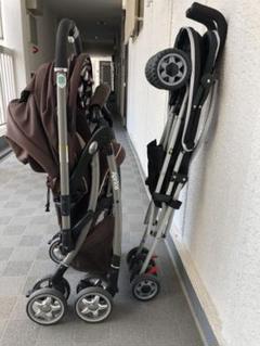 アップリカ ラクーナ 西松屋B型ベビーカー2台