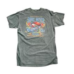 7TSM2【USA vintage】バイク　イーグル　Tシャツ　古着used
