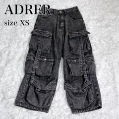 ADRER デニムカーゴパンツ ADRER カーゴパンツ parachute cargo pants メンズ レディース