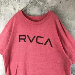 Z1227古着　Tシャツ レッド　RVCA ルーカ