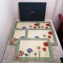 iΦ Villeroy&Boch ビレロイ＆ボッホ 木製ランチョンマット 5枚入 iΦ Villeroy&Boch ビレロイ＆ボッホ 木製ランチョンマット 5枚入