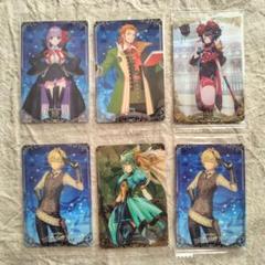 FGO トレーディングカード 5種類 6枚セット TYPE-MOON ウエハース