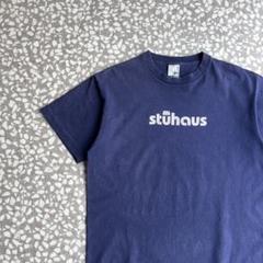 【90年代アメリカ製、シングルステッチ】stussyグラフィックTシャツsk8