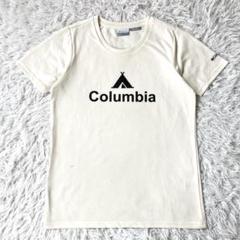 状態良 コロンビア Colombia Tシャツ 袖刺繍 半袖 92