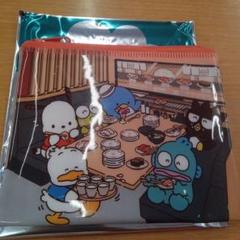はぴだんぶい スシロー サンリオ コラボ限定 クリアポーチ