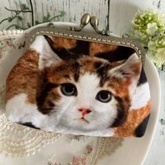 バラ園と三毛猫さん　羊毛フェルト生地のポーチ Amazon.co.jp: 猫さんとお花畑刺繍 羊毛フェルト生地のバッグ