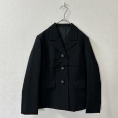 レディース　テーラードジャケット　一点もの　ブラック