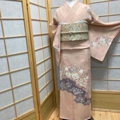 ［2885］訪問着 美品 辻ヶ花 手描き 逸品 絞り 正絹 着物 袷