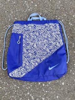 Nike ナイキ ロゴ ナップザック 青 水色