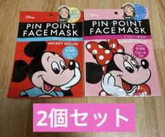 新品★ディズニー★ピンポイント★フェイスマスク★ミッキー★ミニーのサムネイル