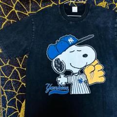 Snoopy 野球 NY ヤンキース 半袖 Tシャツ 新品 お洒落 XL 2XL