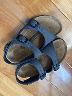 Birkenstock 17cm ネイビー サンダル