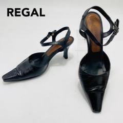 ⭐︎極美品⭐︎ REGAL パンプス ストラップ 23cm ブラック スクエアトゥ REGAL パンプス スクエアトゥ ストラップ 23cm ブラック - メルカリ