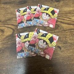 ワンピース　ナツコミツインステッカー5枚セット