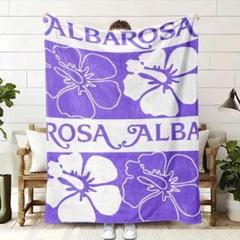 ALBA ROSA(アルバローザ)でかっハイビスカス☆毛布【150×200cm】