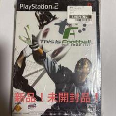 This IsFootballサッカー世界戦記2003 PS2特典付き新品未開封