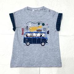 美品】ファミリアおはなしTシャツ 90 ファミちゃん familiar