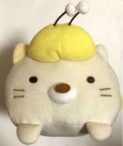 すみっコぐらし　うつぶせぬいぐるみ　ねこ　ミツバチ