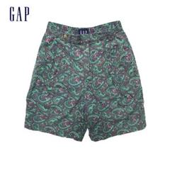90S GAP ギャップ 旧タグ ペイズリー柄 ショーツ ハーフパンツ 総柄