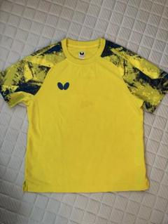 バタフライ 卓球用ラグランTシャツ イエロー