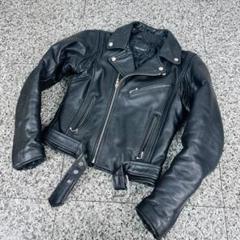 美品　Liugoo Leathers リューグーレザーズ　ダブルライダース　本革