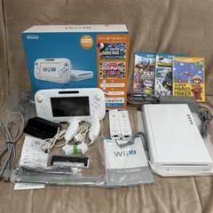 WiiU 本体　白色　カセット3本付き　動作確認済み