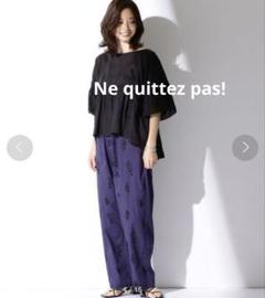 NOMADIS 花柄 パンツ　フリーサイズ　ヌキテパ好きな方にも NOMADIS 花柄 パンツ フリーサイズ ヌキテパ好きな方にも - メルカリ