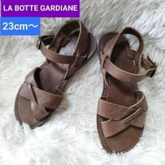 フランス製 LA BOTTE GARDIANE レザー サンダル ベルト y2k