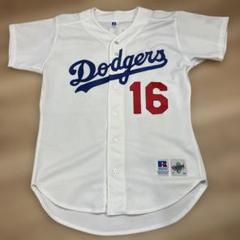 Dodgers 野茂英雄 ユニフォーム 16 サイズ44 Dodgers 野茂英雄 ユニフォーム 16 サイズ44 - メルカリ