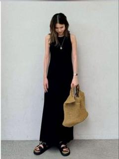 Mila Owenクルーネックアメスリニットワンピース